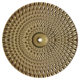 Light Luxury Golden Disc Iron Wall Wall hanging Room Decoration Wall hanging Home Furnishing Metal Pendant