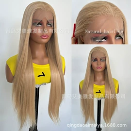 假发长卷发;长直发假发;真发假发