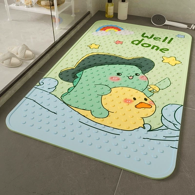 Bathroom Toilet Waterproof Anti-Fall, Avtomobil döşəmə paspasları - little-duck-drags-dragon-treasure-4070cm-environmentally-friendly-and-odorless