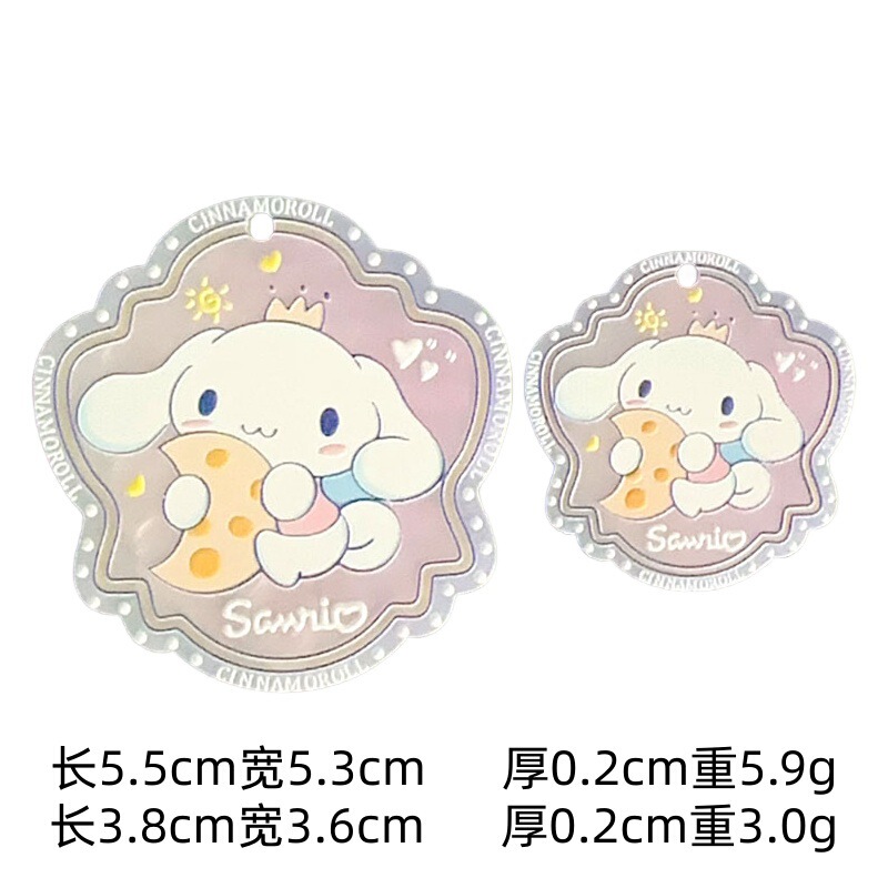 新款吊孔双面印花片片吊坠diy手工饰品手机钥匙包链挂件饰品材料|undefined
