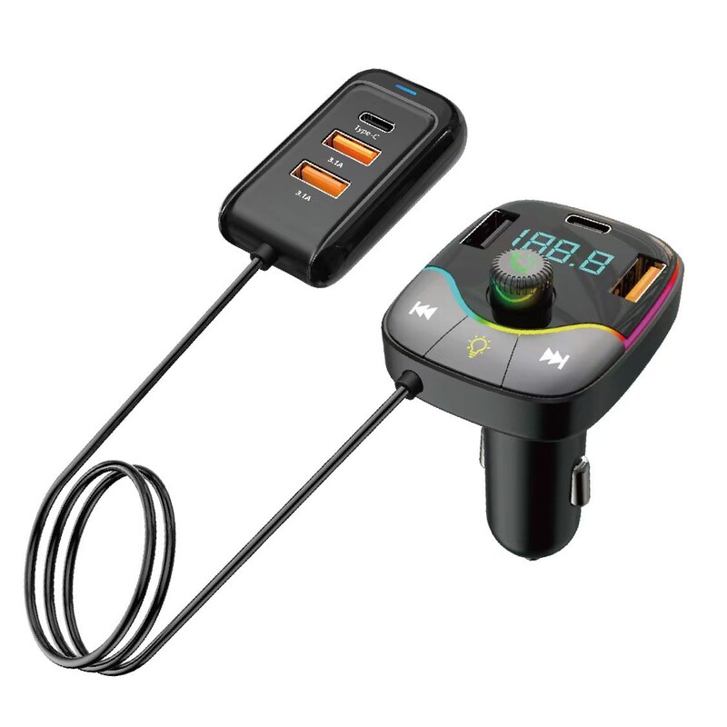 Q5 Bluetoothトランスミッター 車載MP3 FMカーステレオ Bluetoothカーチャージャー TFカードUディスクプレーヤー 海外で人気商品|undefined