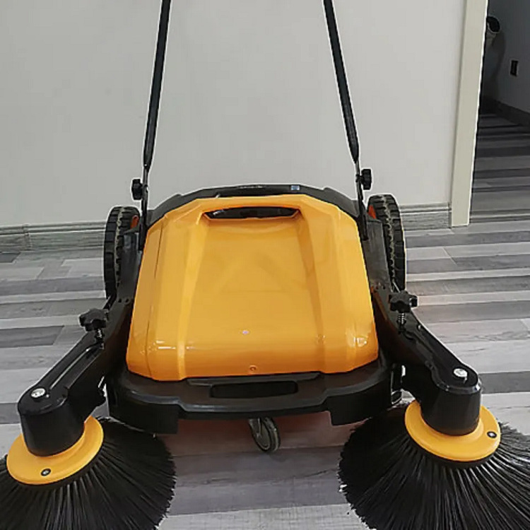 批发手推无动力工业工厂清扫车 轻便款垃圾粉尘收集马路扫地车