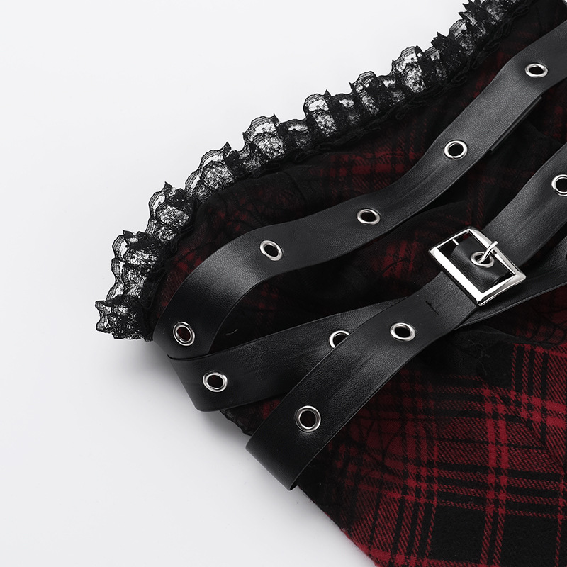 Summer Type Hip Socialite Elegant Sexy Red Plaid Tube Top Dress Women 9 Summer Type Hip Socialite Elegant Sexy Red Plaid Tube Top Dress Women