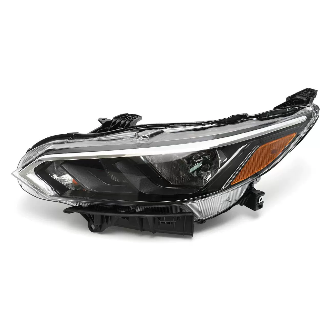 Левая галогенная фара для Nissan Sentra S/SV 24-25 годов выпуска (низкая комплектация, с лампой)