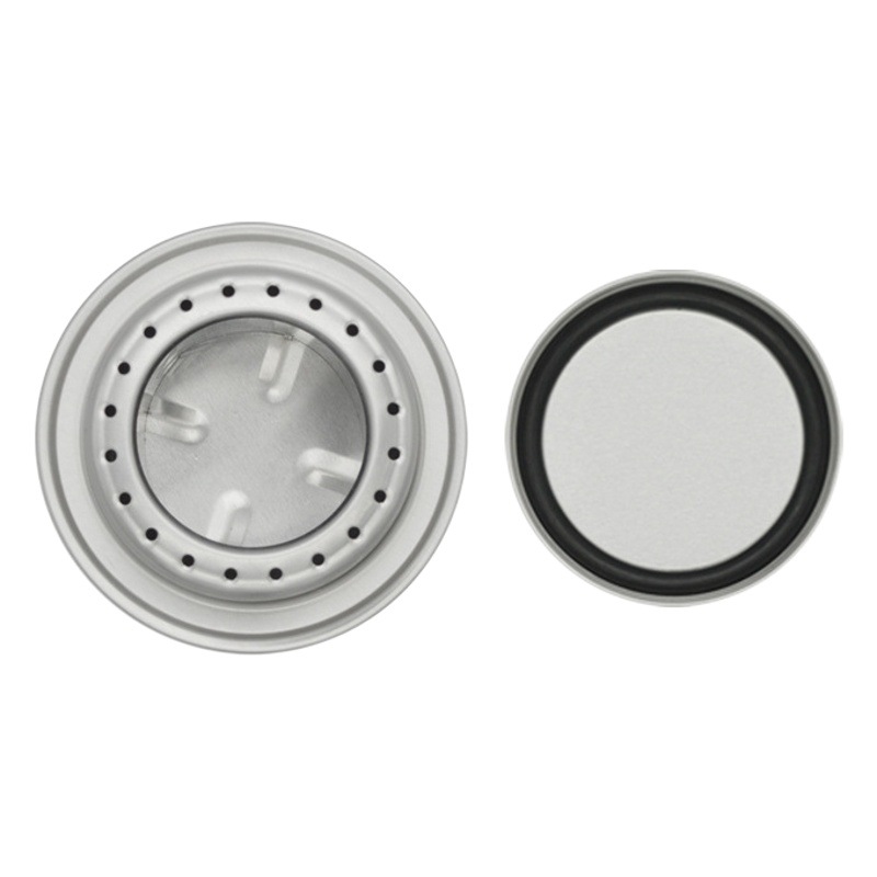 Factory outdoor ultra-light aluminum alcohol stove 120ml silver camping picnic portable household dry boiler head Wholesale