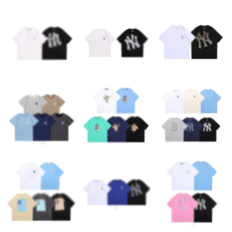 2025 trendy MLB short-sleeve T-shirt new high-quality version NY multi-style collection authentic version unisex T-shirt 2025 trendy MLB short-sleeve T-shirt new high-quality version NY multi-style collection authentic version unisex T-shirt