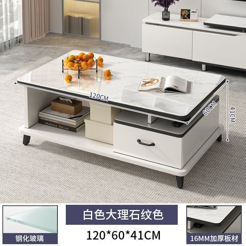 茶几客厅家用小户型简约现代钢化玻璃2025新款轻奢阳台沙发小茶台|undefined