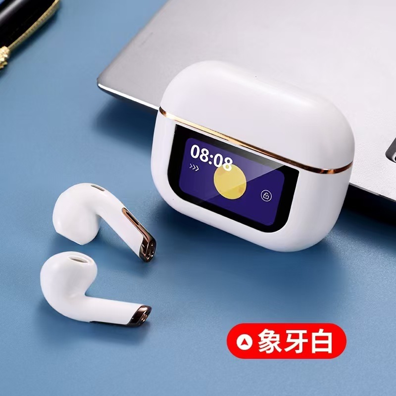 マジック付き新しい JL8 クロスボーダープライベートモデルカラースクリーンタッチ Bluetooth ヘッドセットタッチスクリーンダブルマークノイズリダクションワイヤレス tws ヘッドセット|undefined