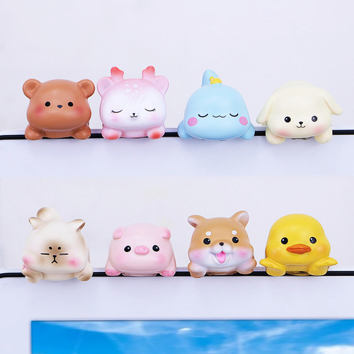 Party mini ornaments computer screen monitor car center console screen car interior decorations