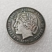 �¹Ź���Ʒ1891 1896 1897 Brazil Copy Coin������ԪӲ��#23