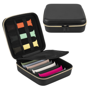 Suitable for iWatch Strap Storage Bag applewatch Strap Storage Box Leather Strap Zipper Storage Bag