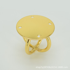 Modern Chinese-style metal solid hardware TV stand feet bed side table coffee table feet table support feet lantern sofa feet