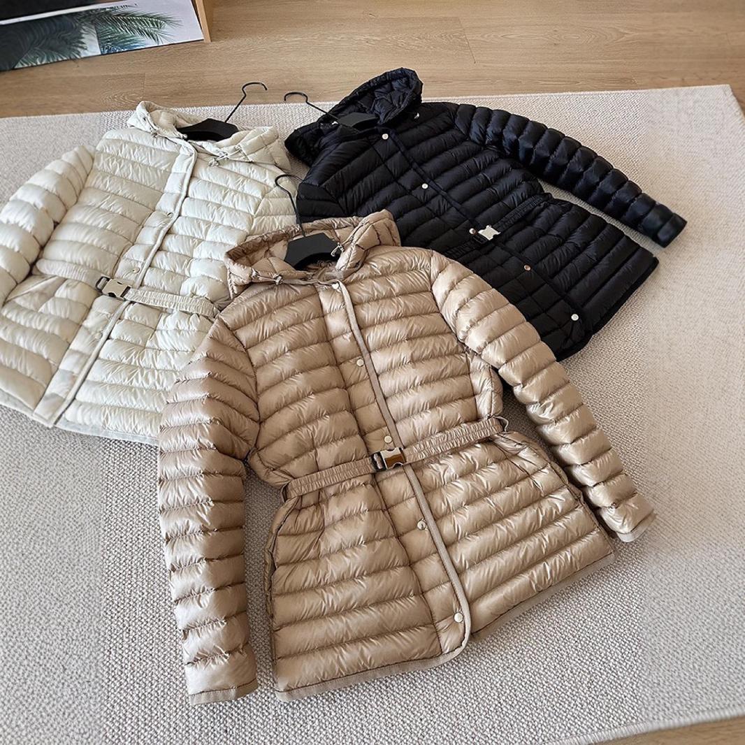 Women's Clothing thin Warm jacket cotton jacket women's short waist hooded cotton jacket fashion 2024 new winter coat_voghion.com