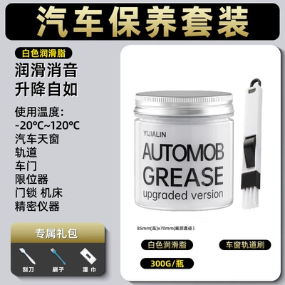 Cleaning/curing agent, Limiter Door Handle Sunroof - 300g-car-maintenance-grease-cleaning-brush