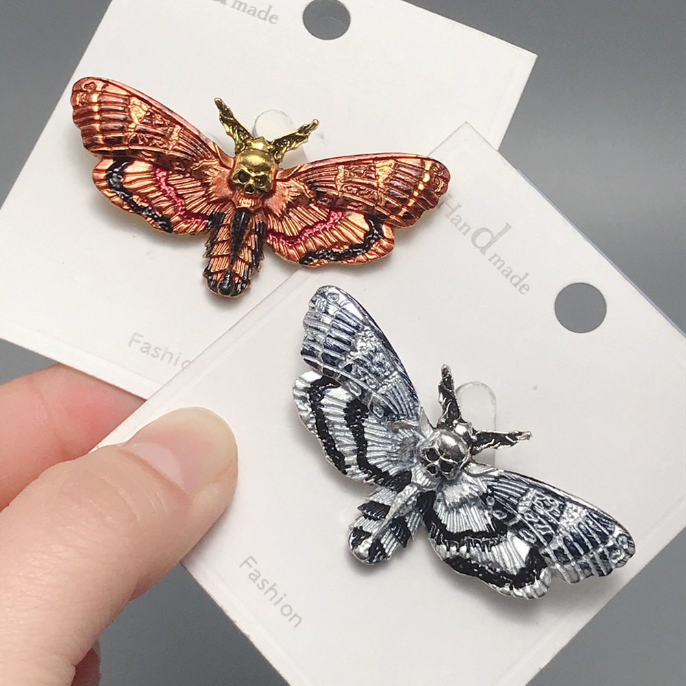 Cross-Border Enamel Butterfly and Moth Brooches Can Be Used as Insect Corsages and Clothing Pin Accessories