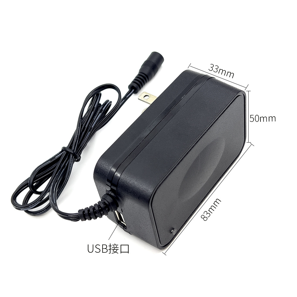 Fuente de alimentación ajustable multifunción 3 - 12V Fuente de alimentación ajustable 36W con puerto USB Función de carga 5V 3 - 12V