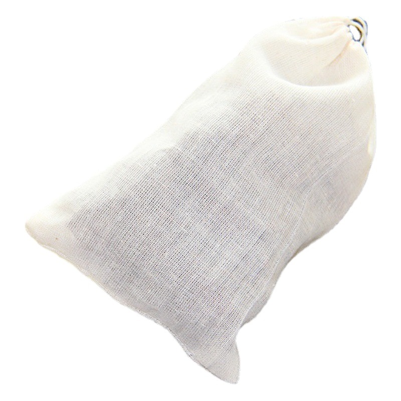 10*15cm bolsa de hilo de algodón caliente olla bolsa de escoria estofado medio y grande medicina frita bolsa de bambú bolsa de Carbón Fábrica al por mayor