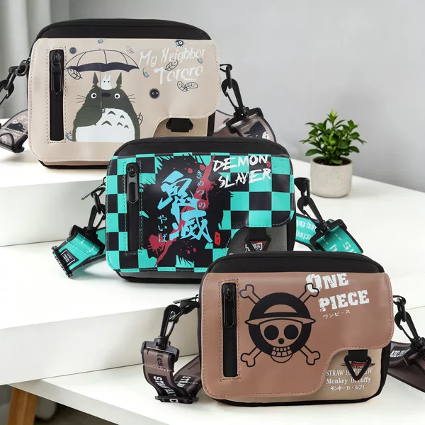Foreign Trade Shoulder Bag, Crossbody Bag, Waterproof Oxford Cloth Bag, Shoulder Bag for Teenagers, Men and Women, Shoulder Bag, Commuter Bag, Small Bag