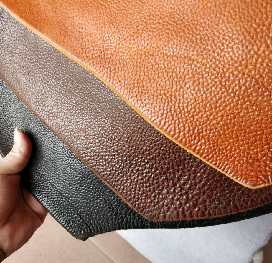 进口  阿根廷 摔纹 缩纹三边直 4.5-5.0厚 A级 植鞣革 可开皮带条