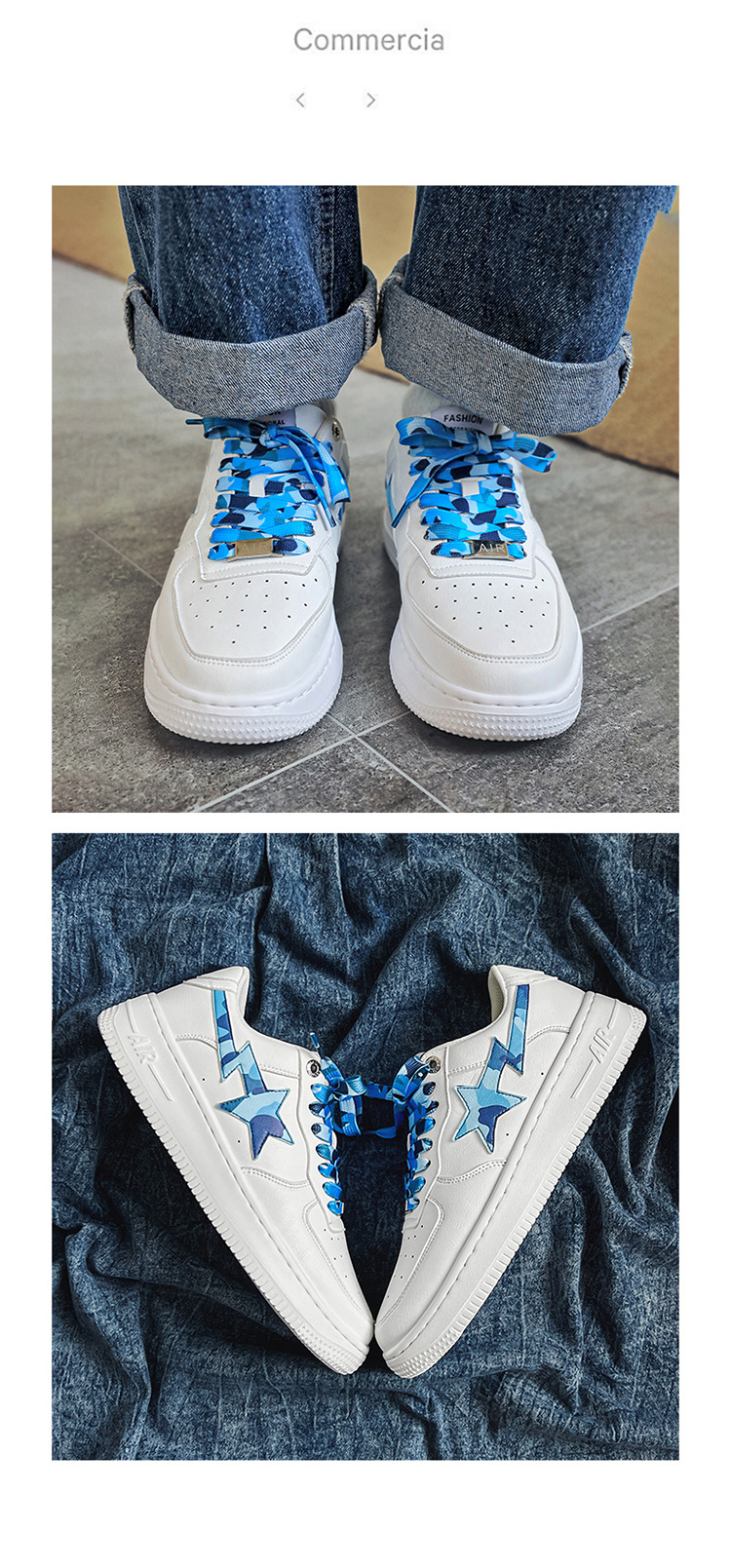 Herren Star Skateschuhe Modische Weiße Sneaker Für Den Alltag_voghion.com