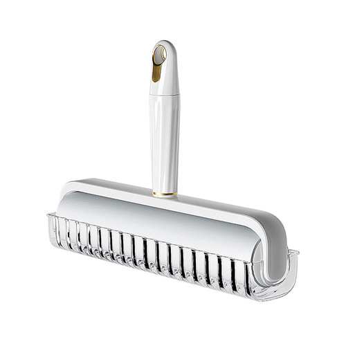Clothes cleaning and lint-sticking device, household roller lint removal brush to remove sticky hair on the bed, scrape clothes and bristle cleaning artifact