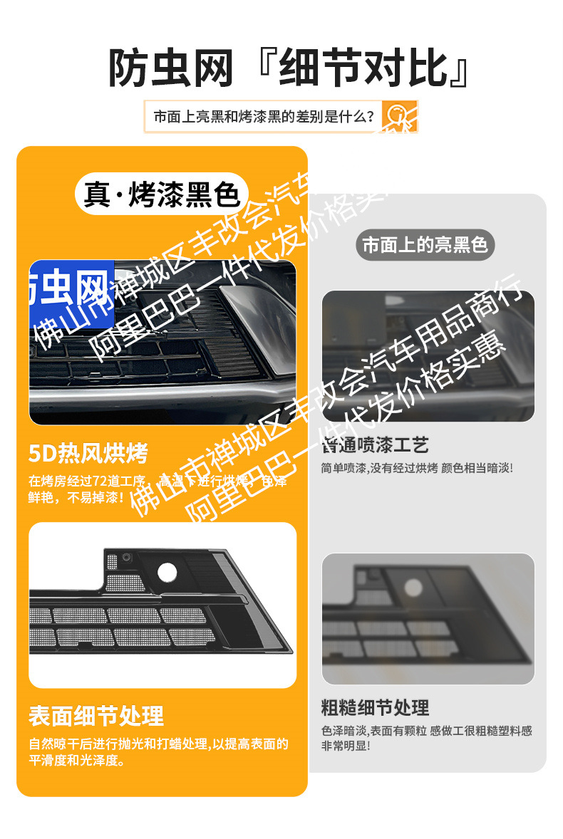 Suitable for Geely Xingyue L One-Piece Welded Car Insect-Proof Net Front Grille Special Modified Decorative Strip Accessories