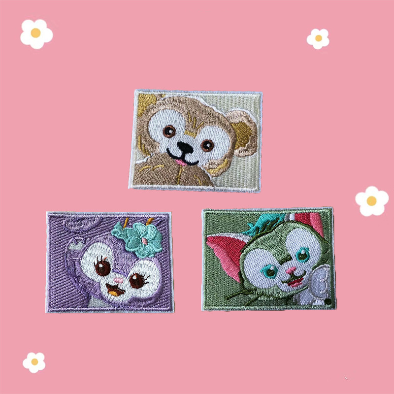 宝藏一号可爱卡通星黛露刺绣贴动物包包帽子手工装饰衣服补丁贴