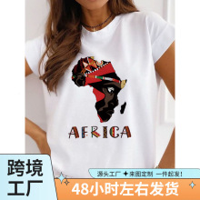 ����New African Funny Ladies Clothes Casual Short SleT-shirt