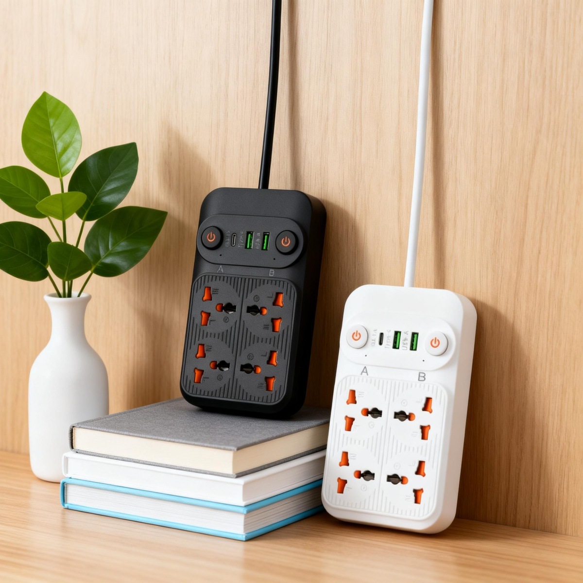 跨境出口万能孔插排 居家旅行便携款多孔插座 多国标兼容排插批