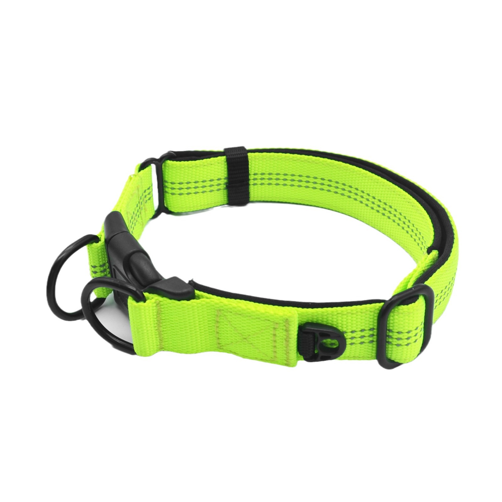 Nuevo collar de mascotas reflectante no estrangulado cómodos collar de nylon para perros collar de perros fabricantes de artículos para mascotas en stock