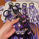 Kulomi Wig Braid Children's Hair Ring Sweet Cool Girl Boxing Braid High Pony Tail Headrope Girls' Hair Rope Headwear