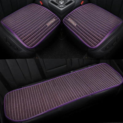 comfortable breathable seat cushion, Seat cushion, seat cover - purple-square-mat