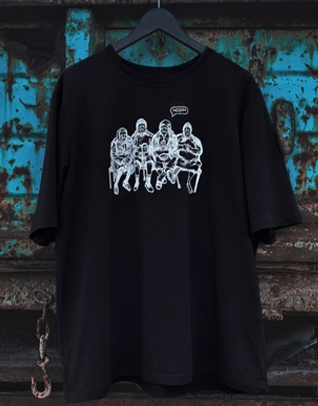 EBay impresión digital hombres y mujeres unisex pareja Halloween impresión digital casual cuello redondo jersey verano manga corta