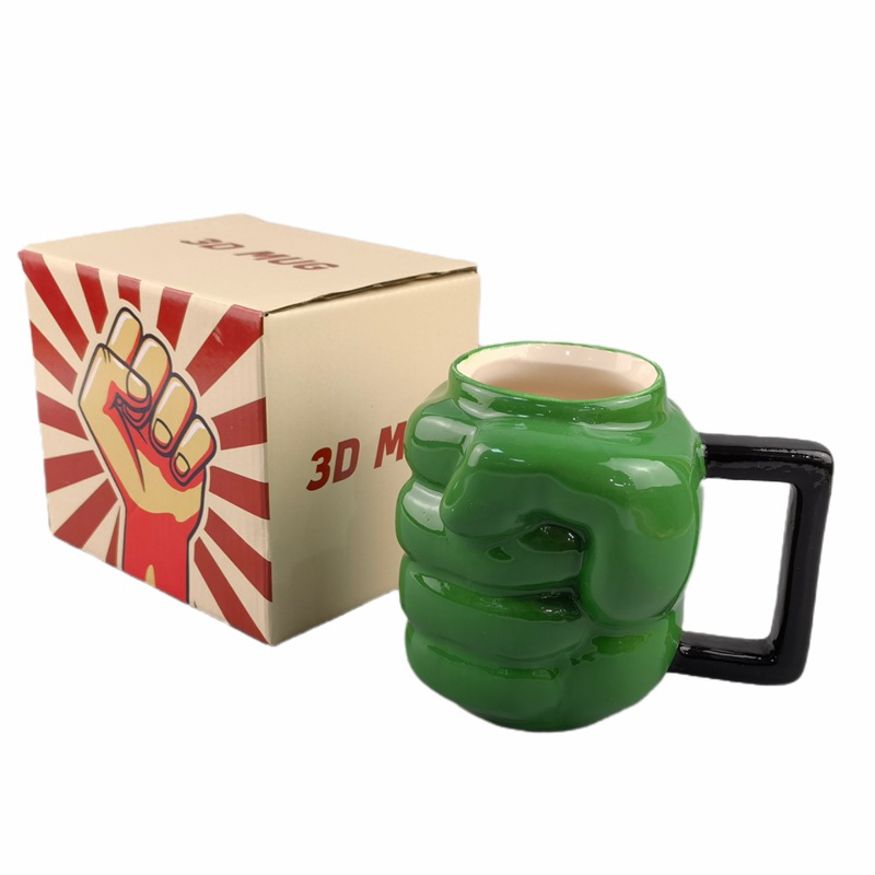 Hulk Fist Taza de cerámica Taza de agua Taza de café