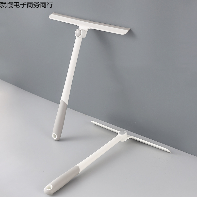 Glass Cleaning Tool for Home Windows, Bathroom Cleaning, Floor Scraper, Bathroom Window Tool, Wiper, Double-Sided Wiper
