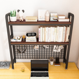 Household Desktop with Grids Multi-Layer Shelf Manufacturer Spot Student Bed Desk Storage Rack 811 Bookshelf