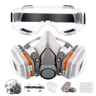 Gas Mask Spray Paint Pesticide Decoration Polishing Chemical Fire Coal Mine Dust 6200 Model Mask Cross-Border Shipping
