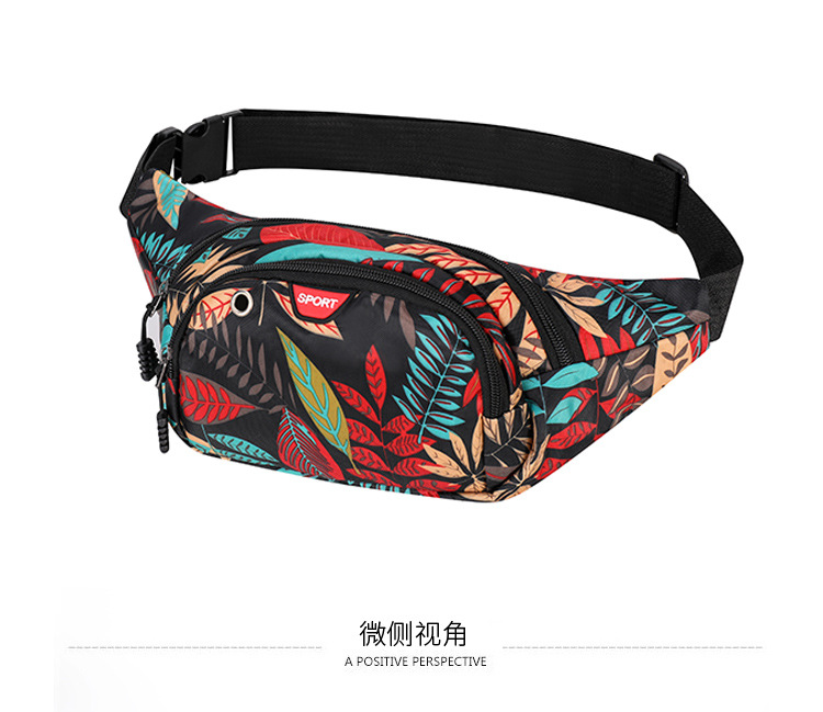 Creative, versatile, fashionable landscape pictures, women's running, cycling, crossbody and close-fitting waist bags, cross-border wholesale and distribution undefined