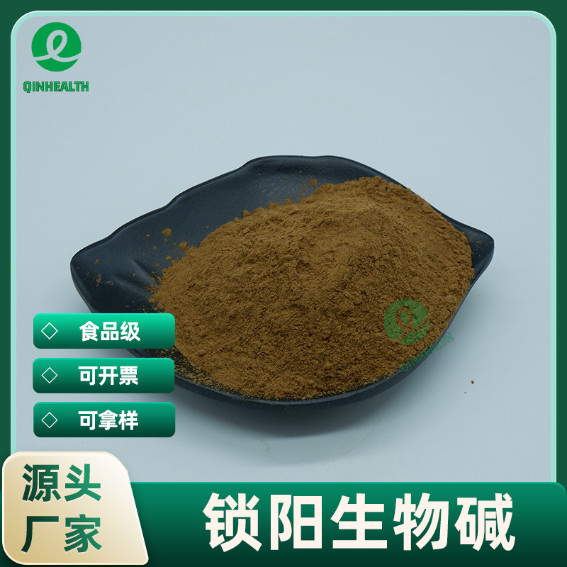 【100g/袋】锁阳生物碱98% 锁阳提取物 食品级 现货包邮 秦禾供应