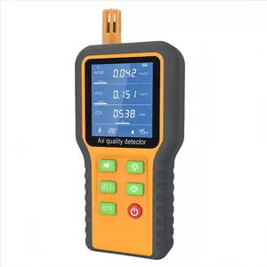 Air Quality Detector Carbon Dioxide Tester Co2 Tvoc Hcho Value Temperature Humidity Detection