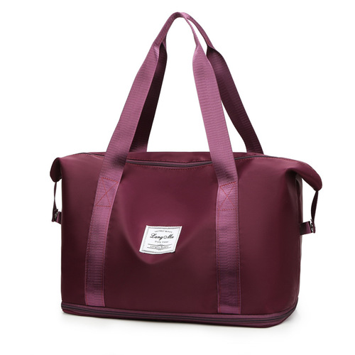Travel bag women's short-distance portable large-capacity sports travel fitness bag lightweight maternity storage business trip luggage bag