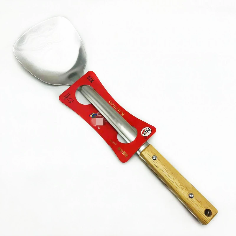 Magnetic stainless steel shovel spoon cooking pot shovel spoon thickened spoon 10 yuan store small department store supplier wholesale