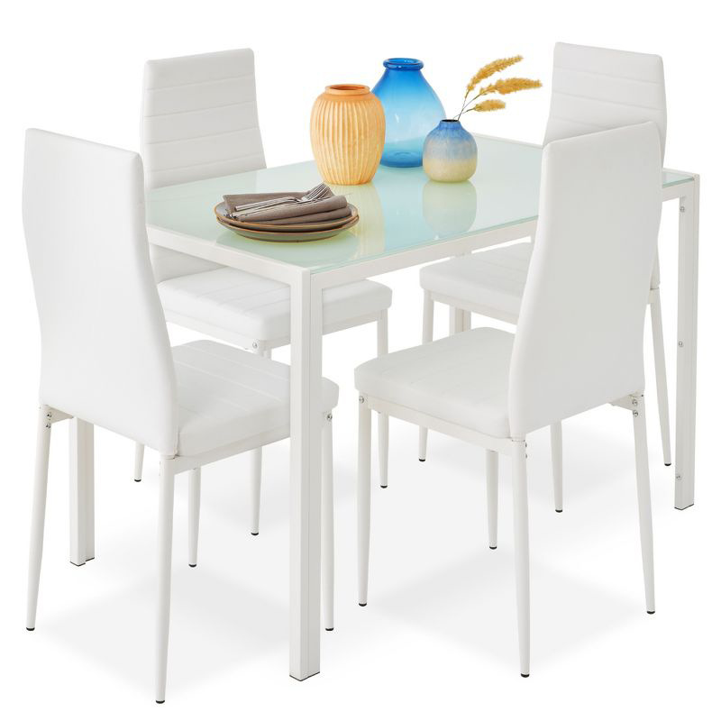 ExportaciónTarget vidrio temperado mesas de comedor sillas nórdicas transparentes mesas de comedor rectangulares