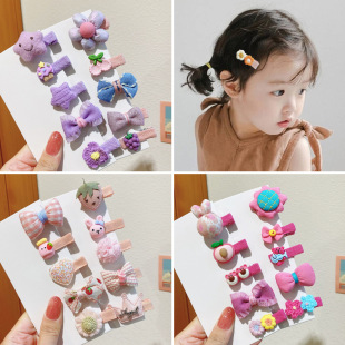 Baby Hair Clip Baby Hair Clip Cute Bow Fabric Clip Small Korean Princess Headwear