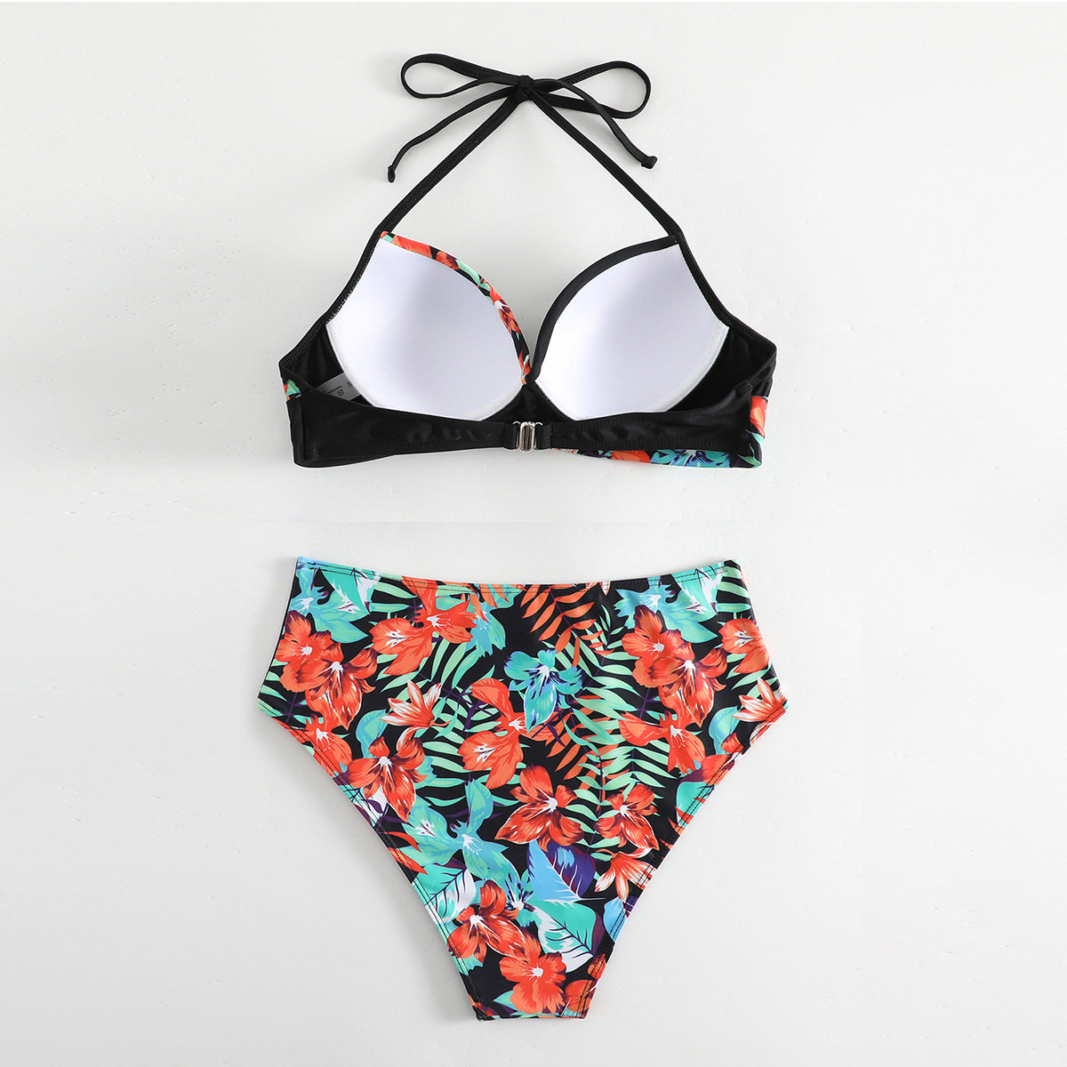 Costume da bagno bikini sexy senza schienale da donna nuovo diviso 2024_voghion.com