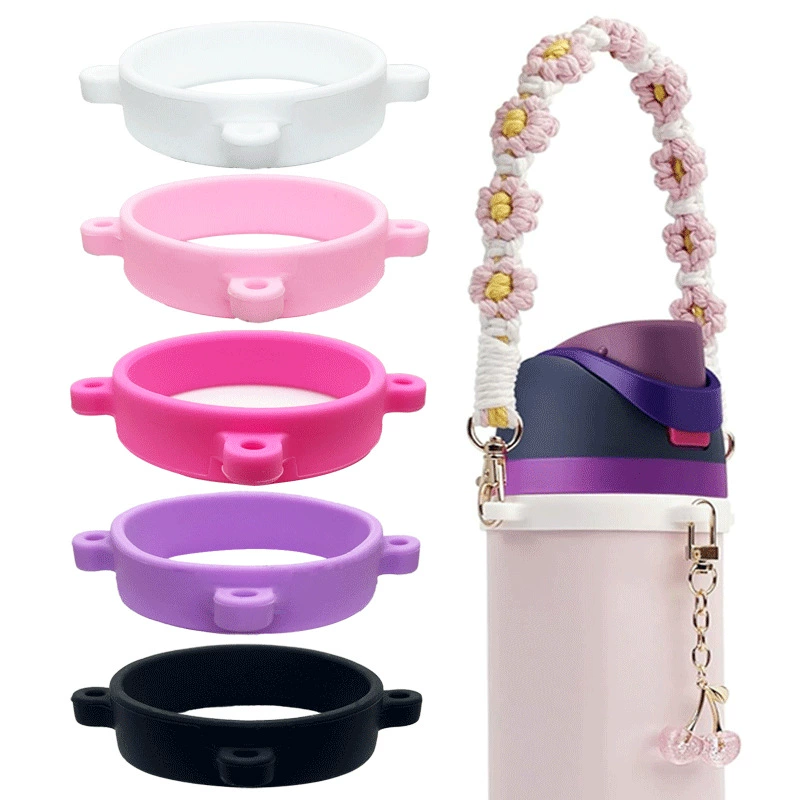 Пищевая силиконовая чашка для воды кольцо с высокой бомбой чашка для воды