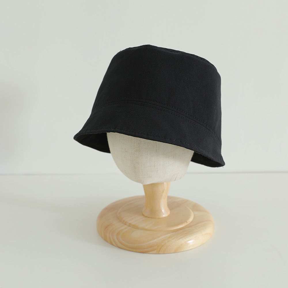 Sombrero infantil simple primavera y verano coreano delgado sombrero de pescador recto para niños y niñas sombreros de cuenca para niños sombreros de agua de estilo extranjero