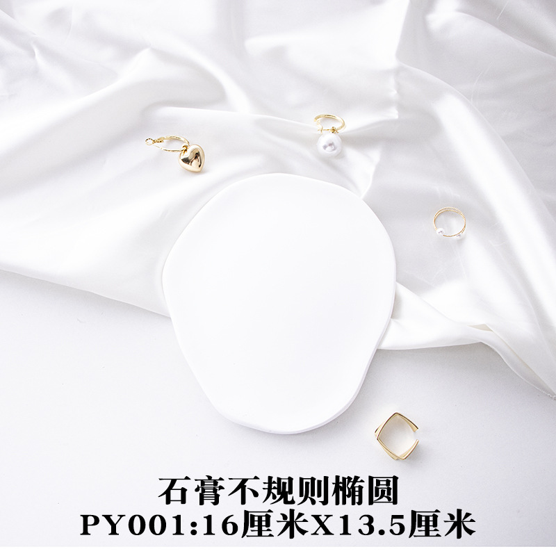 Irregular de forma especial placa foto accesorios en línea celebridad ins nube placa de yeso joyería cosméticos fotografía placa decorativa