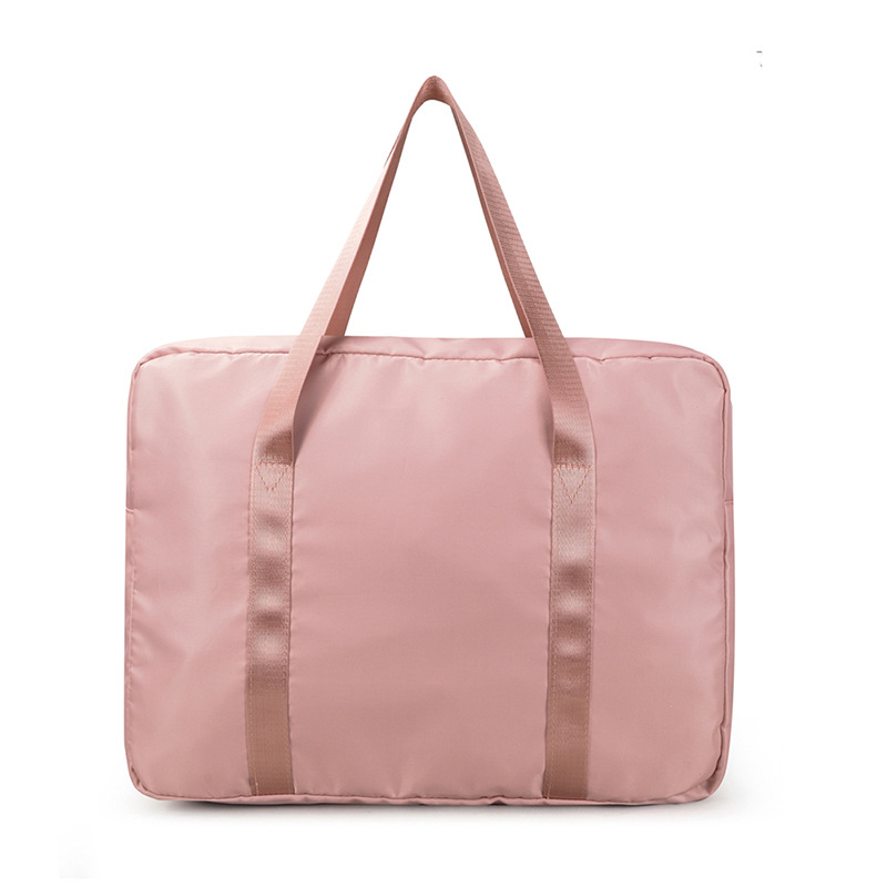 Bolsa de viaje para mujer bolsa de lona de corta distancia de gran capacidad, maleta portátil que se puede usar con ruedas, bolsa de almacenamiento de ropa ultragrande y liviana para la producción