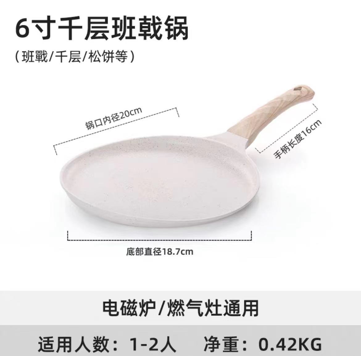 Sartén superficial de 20cm